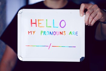 Hello, my pronouns are